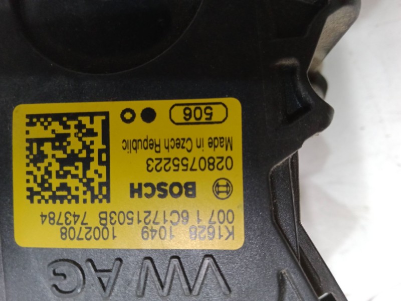Recambio de pedal acelerador para seat ibiza iv (6j5, 6p1) 1.0 referencia OEM IAM 0280755223  6C1721503B