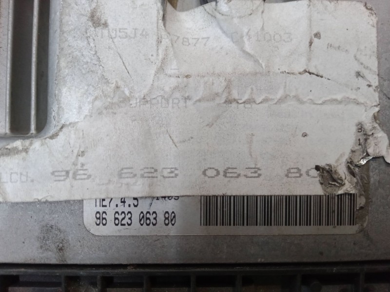 Recambio de centralita motor uce para peugeot 307 (3a/c) 1.6 16v referencia OEM IAM 9662306380  