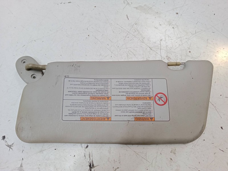 Recambio de parasol derecho para suzuki grand vitara i (ft, ht) 2.0 hdi 110 16v 4x4 (sq 420d) referencia OEM IAM    Recambio de parasol derecho para suzuki grand vitara i (ft, ht) 2.0 hdi 110 16v 4x4 (sq 420d) referencia OEM IAM