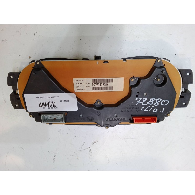 Recambio de cuadro instrumentos para renault clio ii (bb_, cb_) 1.4 (b/cb0c, b/cb0s) referencia OEM IAM P7700428508  216514742