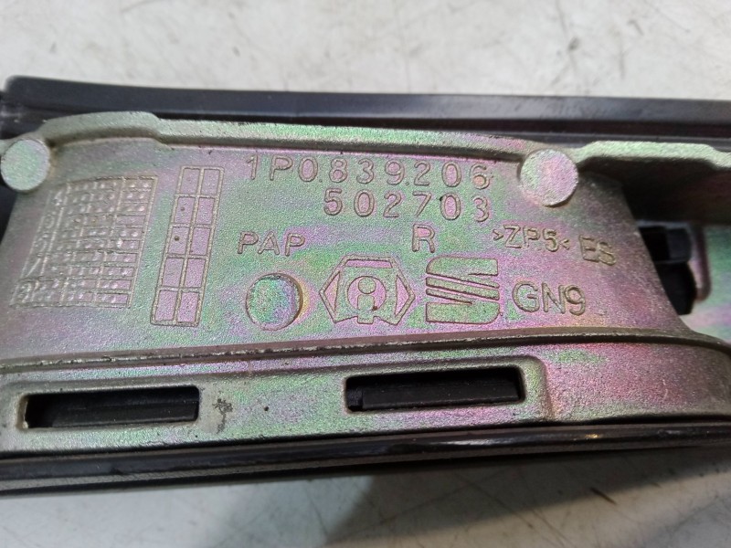 Recambio de maneta exterior puerta trasera derecha para seat leon (1p1) 1.2 tsi referencia OEM IAM   