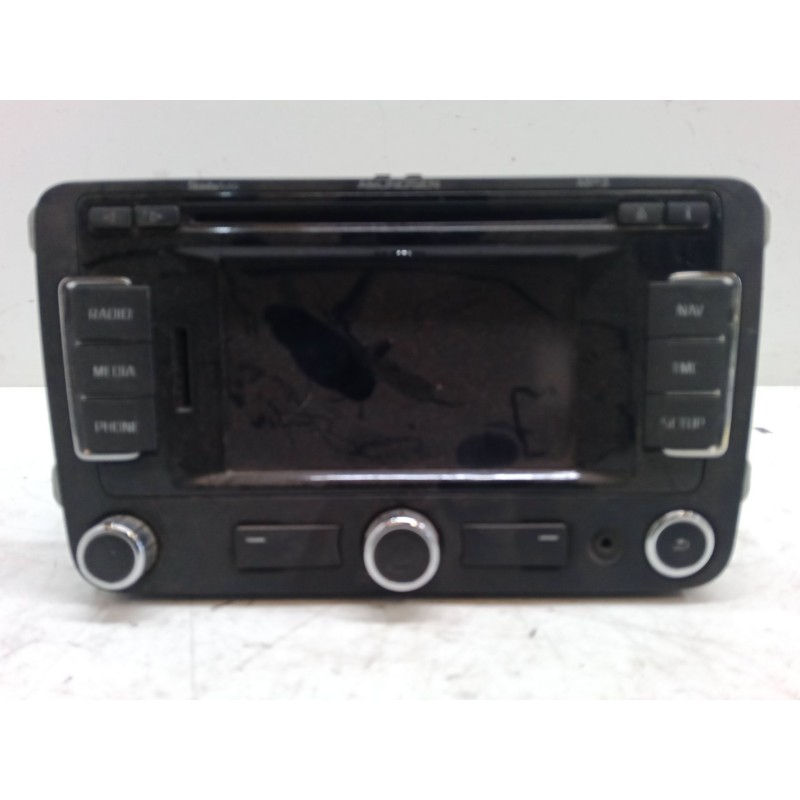 Recambio de radio cd para skoda fabia ii (542) 1.4 tsi rs referencia OEM IAM 3T0035191AWHS  