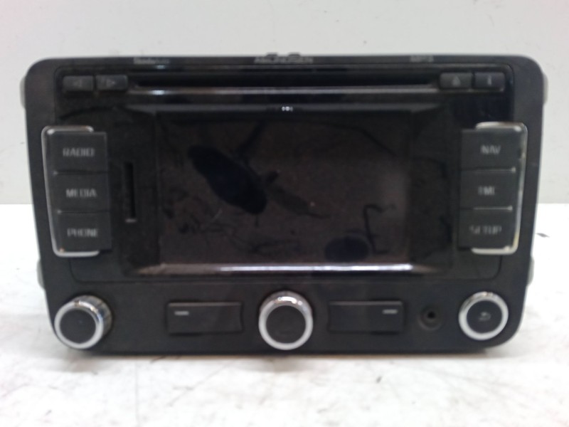 Recambio de radio cd para skoda fabia ii (542) 1.4 tsi rs referencia OEM IAM 3T0035191AWHS  