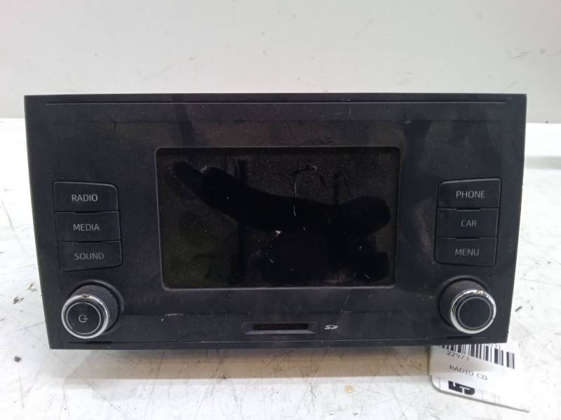 Recambio de radio cd para seat toledo iv (kg3) 1.6 tdi referencia OEM IAM 5F0035871  