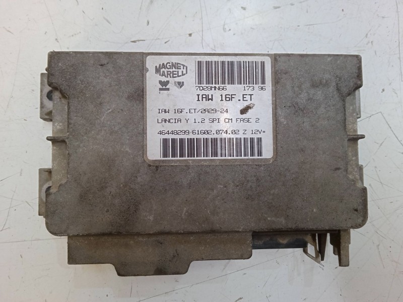 Recambio de centralita motor uce para lancia y (840_) 1.2 (840aa, 840af1a) referencia OEM IAM IAW16FET  46448299 6160207402