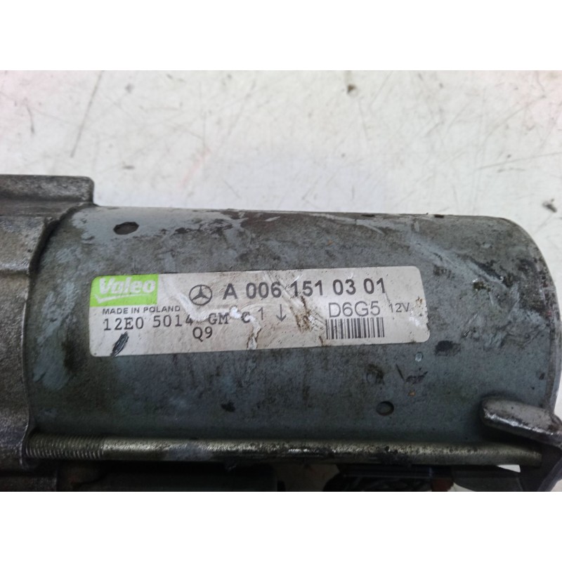Recambio de motor arranque para mercedes-benz clase b sports tourer (w245) b 150 (245.231) referencia OEM IAM A0061510301  D6G5