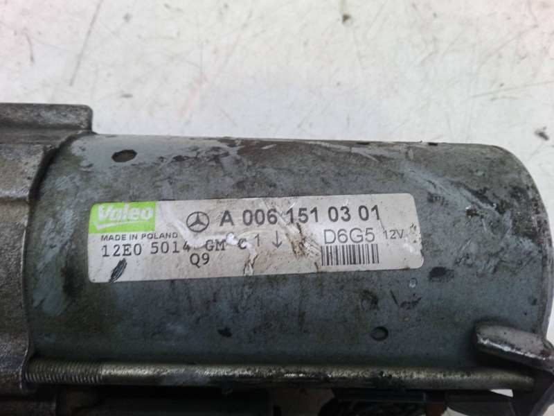 Recambio de motor arranque para mercedes-benz clase b sports tourer (w245) b 150 (245.231) referencia OEM IAM A0061510301  D6G5