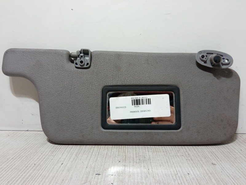 Recambio de parasol derecho para nissan micra ii (k11) 1.0 i 16v referencia OEM IAM    Recambio de parasol derecho para nissan micra ii (k11) 1.0 i 16v referencia OEM IAM