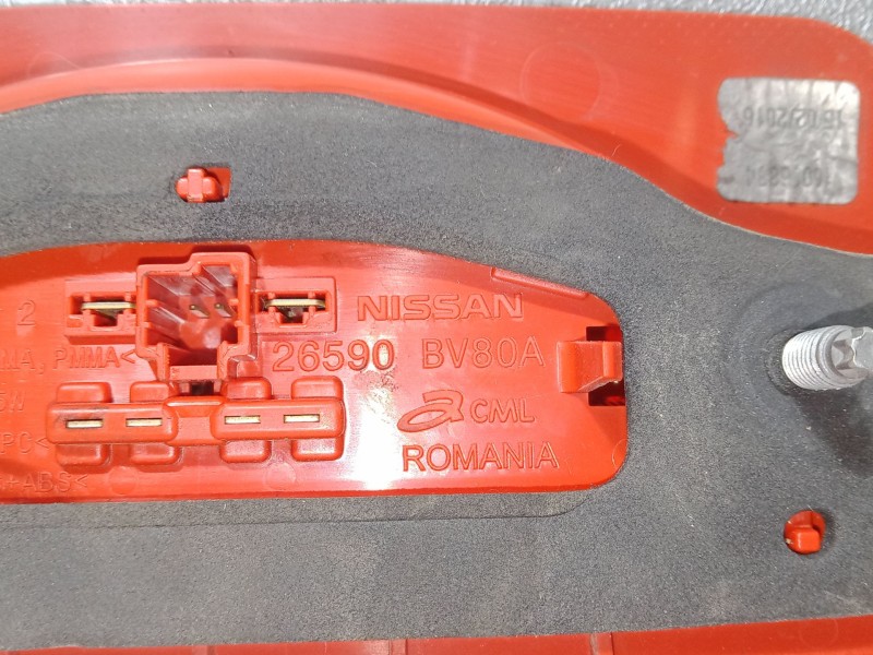 Recambio de luz central de freno para nissan juke (f15) 1.5 dci referencia OEM IAM 26590BV80A  