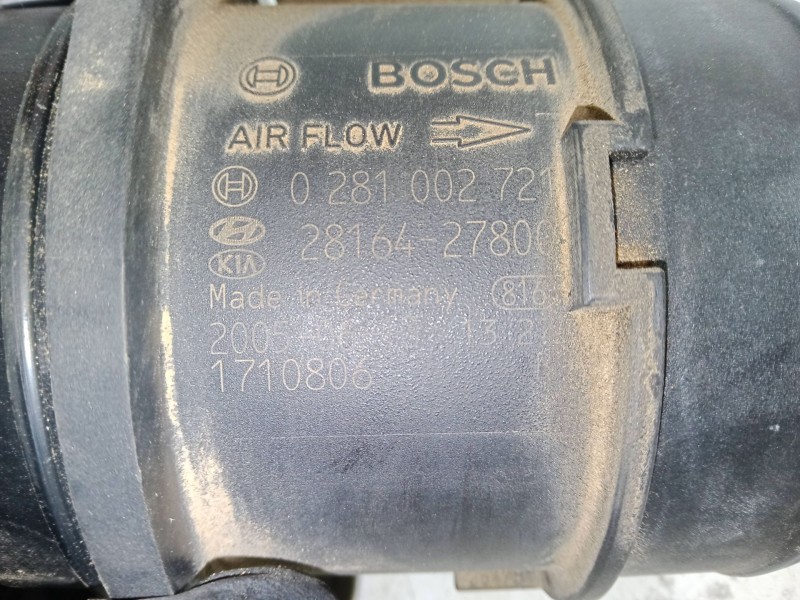 Recambio de caudalimetro para kia carens ii monospace (fj) 2.0 crdi referencia OEM IAM 28164-27800  