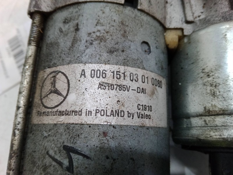 Recambio de motor arranque para mercedes-benz clase b sports tourer (w245) b 150 (245.231) referencia OEM IAM A0061510301  D6G5