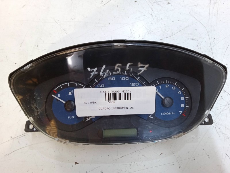 Recambio de cuadro instrumentos para chevrolet matiz (m200, m250) 0.8 referencia OEM IAM 96664161  