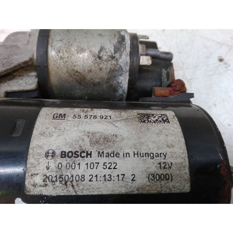 Recambio de motor arranque para opel corsa e (x15) 1.4 (08, 68) referencia OEM IAM 55578921  0001107522