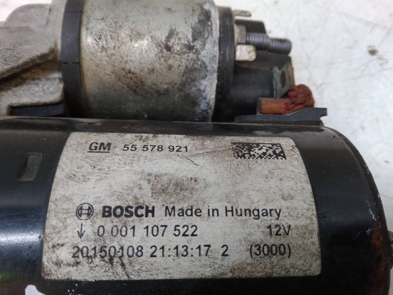 Recambio de motor arranque para opel corsa e (x15) 1.4 (08, 68) referencia OEM IAM 55578921  0001107522