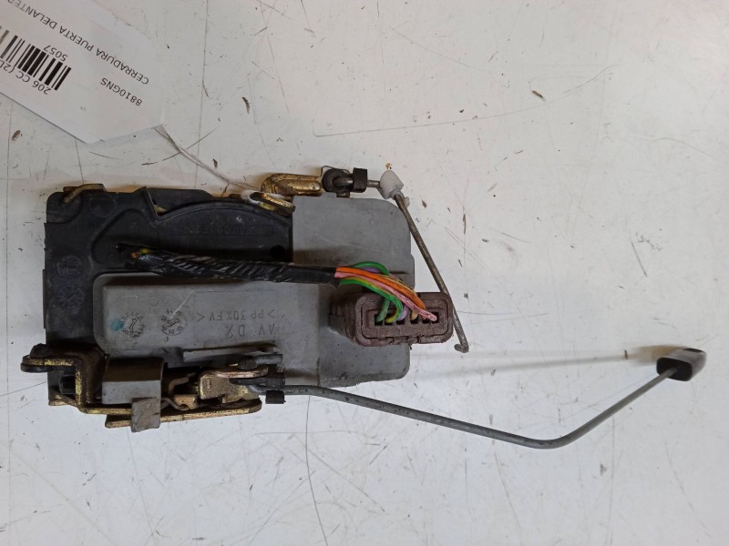 Recambio de cerradura puerta delantera derecha para peugeot 206 cc (2d) 1.6 referencia OEM IAM   