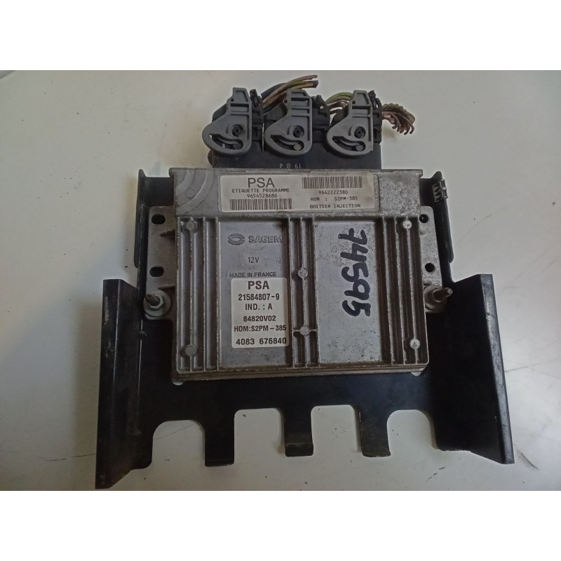 Recambio de centralita motor uce para citroën c2 (jm_) 1.4 referencia OEM IAM 96545286809642222380 HOM S2PM-385 21584807-9