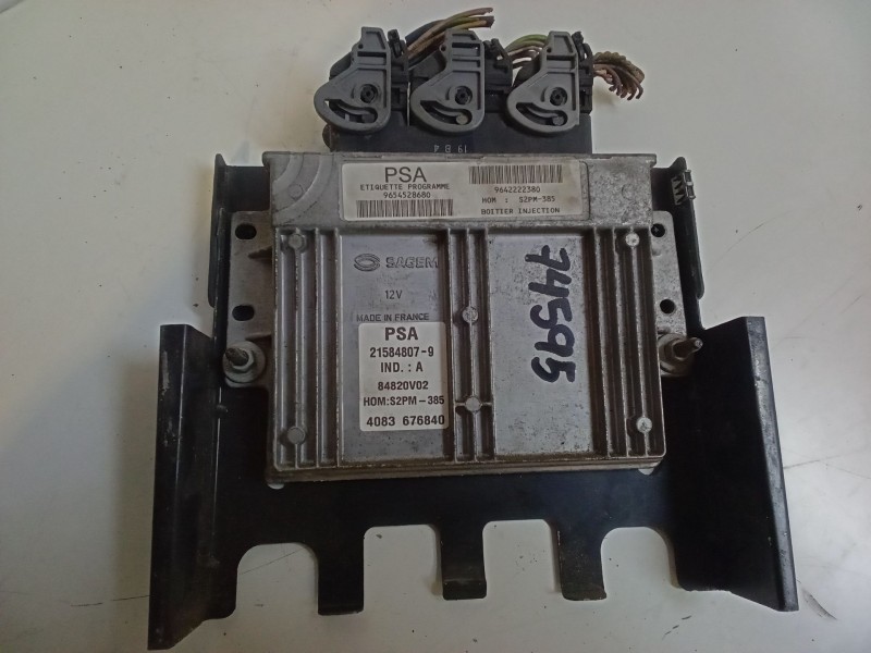 Recambio de centralita motor uce para citroën c2 (jm_) 1.4 referencia OEM IAM 96545286809642222380 HOM S2PM-385 21584807-9