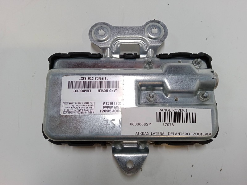Recambio de airbag lateral delantero izquierdo para land rover range rover i 4.3 vogue lse 4x4 referencia OEM IAM EHM000130  303