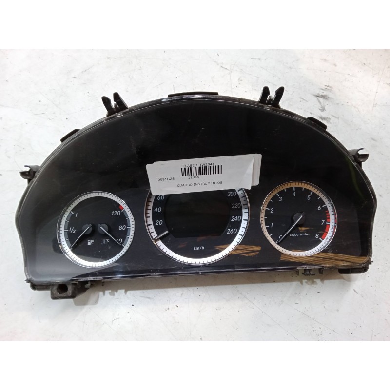 Recambio de cuadro instrumentos para mercedes-benz clase c (w204) c 180 cgi (204.049) referencia OEM IAM A2049000805  A2C5341472