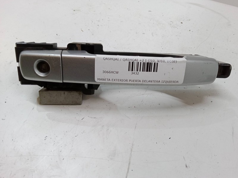 Recambio de maneta exterior puerta delantera izquierda para nissan qashqai / qashqai +2 i (j10, nj10, jj10e) 1.5 dci referencia  Recambio de maneta exterior puerta delantera izquierda para nissan qashqai / qashqai +2 i (j10, nj10, jj10e) 1.5 dci referencia
