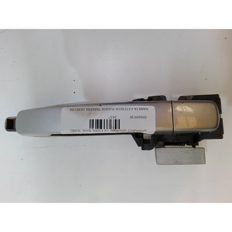 Recambio de maneta exterior puerta trasera derecha para nissan qashqai / qashqai +2 i (j10, nj10, jj10e) 1.5 dci referencia OEM 
