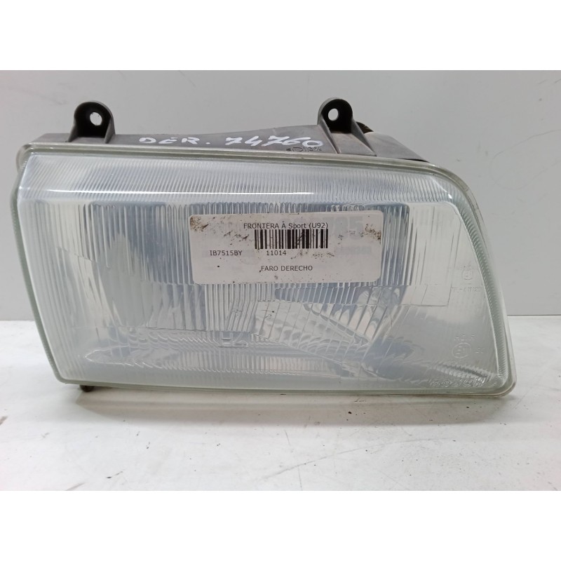 Recambio de faro derecho para opel frontera a sport (u92) 2.0 i (52sud2, 55sud2) referencia OEM IAM   