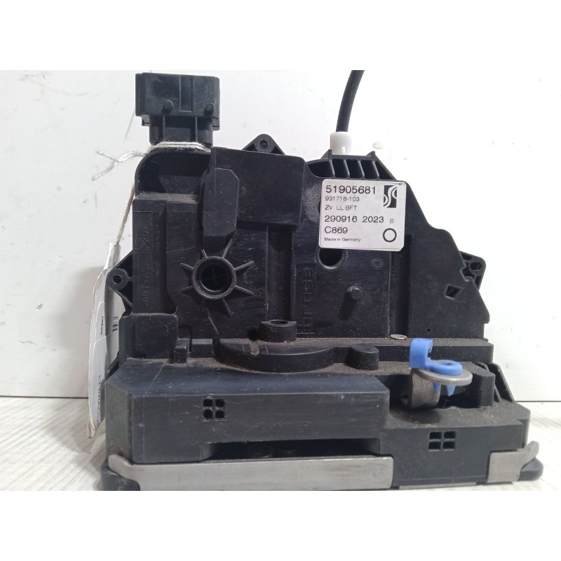 Recambio de cerradura puerta delantera derecha para fiat punto (199_) 1.2 (199axz1a, 199bxz1a) referencia OEM IAM 51905681.29091