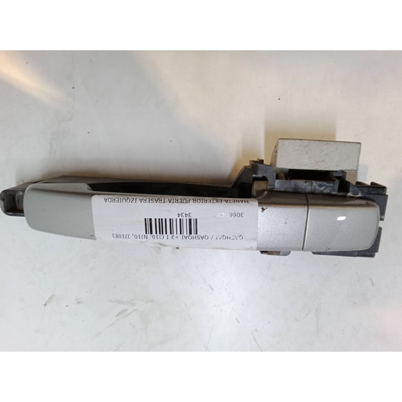 Recambio de maneta exterior puerta trasera izquierda para nissan qashqai / qashqai +2 i (j10, nj10, jj10e) 1.5 dci referencia OE