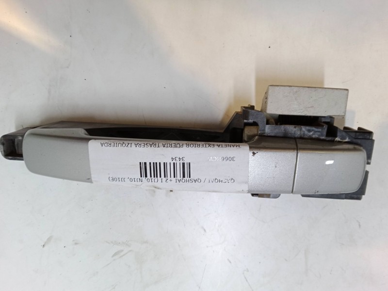 Recambio de maneta exterior puerta trasera izquierda para nissan qashqai / qashqai +2 i (j10, nj10, jj10e) 1.5 dci referencia OE Recambio de maneta exterior puerta trasera izquierda para nissan qashqai / qashqai +2 i (j10, nj10, jj10e) 1.5 dci referencia OE