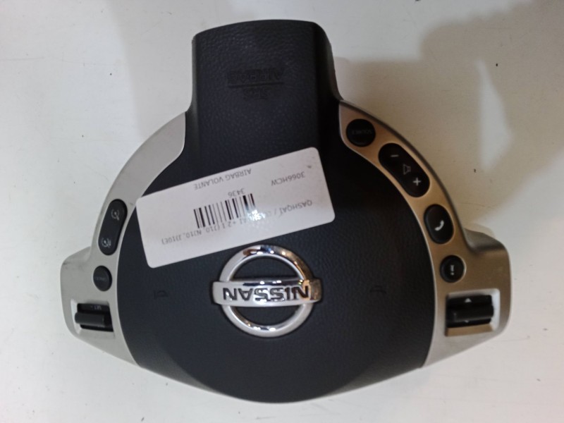 Recambio de airbag volante para nissan qashqai / qashqai +2 i (j10, nj10, jj10e) 1.5 dci referencia OEM IAM   