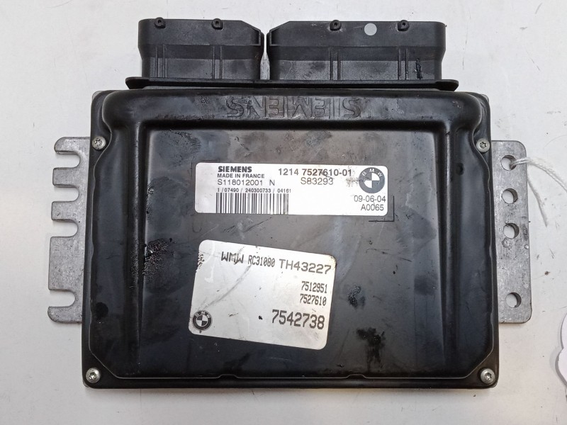 Recambio de centralita motor uce para mini mini (r50, r53) cooper referencia OEM IAM 1214752761001 S118012001N 7542738 Recambio de centralita motor uce para mini mini (r50, r53) cooper referencia OEM IAM 1214752761001 S118012001N 7542738