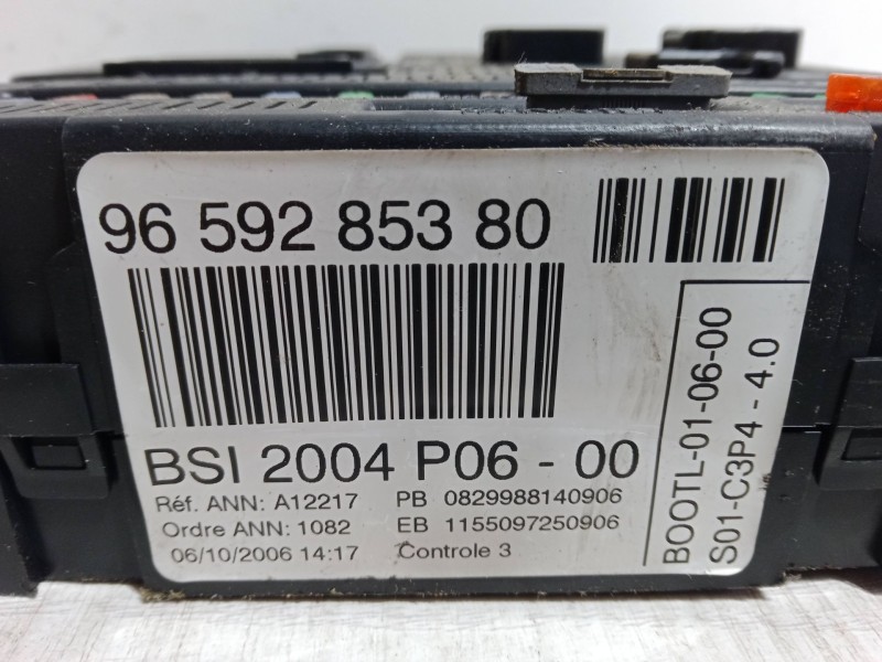 Recambio de bsi para citroën c3 i (fc_, fn_) 1.4 hdi referencia OEM IAM 9659285380.BSI2004P06-00  