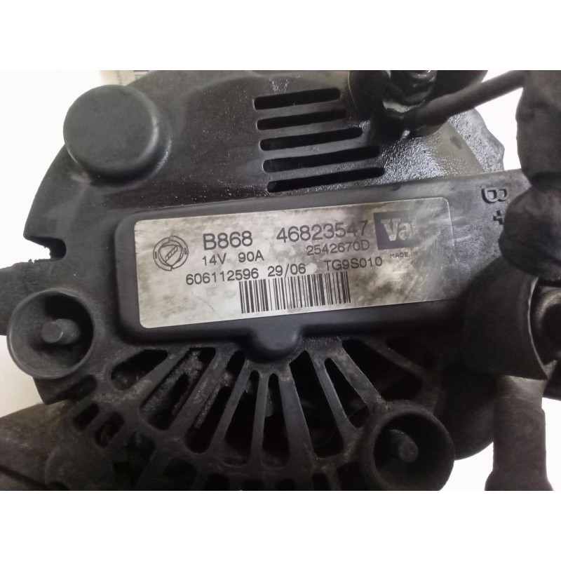 Recambio de alternador para fiat doblo monospace (119_, 223_) 1.3 jtd referencia OEM IAM 46823547 2542670D TG9S010 Recambio de alternador para fiat doblo monospace (119_, 223_) 1.3 jtd referencia OEM IAM 46823547 2542670D TG9S010