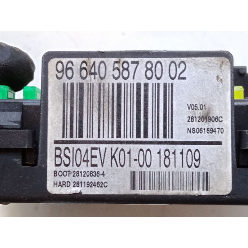 Recambio de bsi para peugeot partner tepee 1.6 hdi referencia OEM IAM 966405878002  BSI04EV K01-00