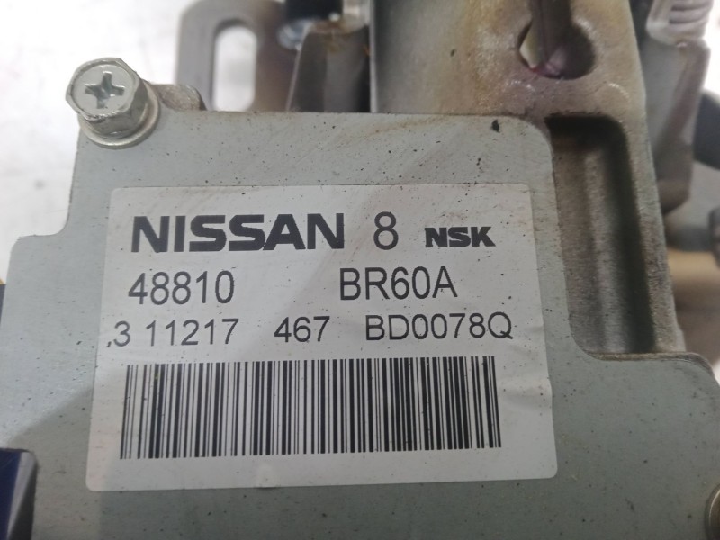 Recambio de columna direccion para nissan qashqai / qashqai +2 i (j10, nj10, jj10e) 1.5 dci referencia OEM IAM 48810BR60A  BD007