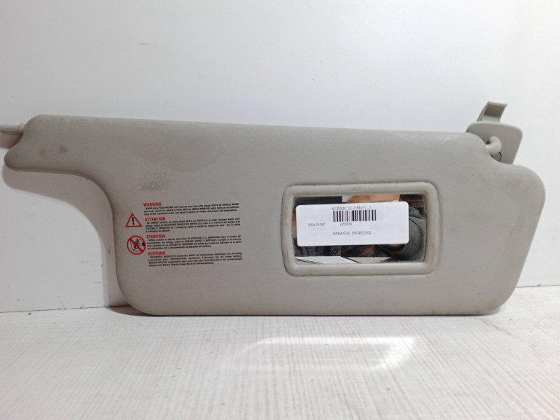 Recambio de parasol derecho para renault scénic ii (jm0/1_) 1.5 dci (jm1e, jm16) referencia OEM IAM   