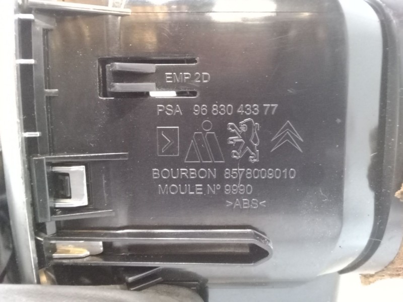 Recambio de aireador central izquierdo para citroën c3 picasso (sh_) 1.4 vti 95 referencia OEM IAM    Recambio de aireador central izquierdo para citroën c3 picasso (sh_) 1.4 vti 95 referencia OEM IAM