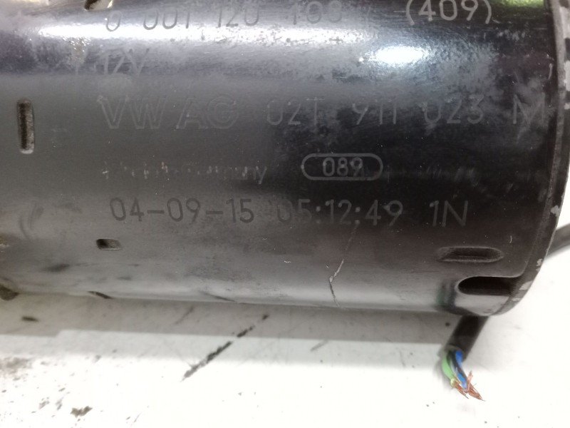 Recambio de motor arranque para volkswagen golf v (1k1) 1.6 referencia OEM IAM 02T911023M 001120409 001120408