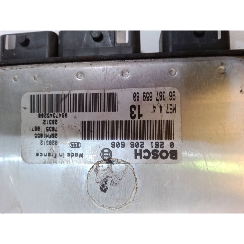 Recambio de centralita motor uce para ford c-max (dm2) 1.8 tdci referencia OEM IAM 9638765980 ME7.4.4 0261206606