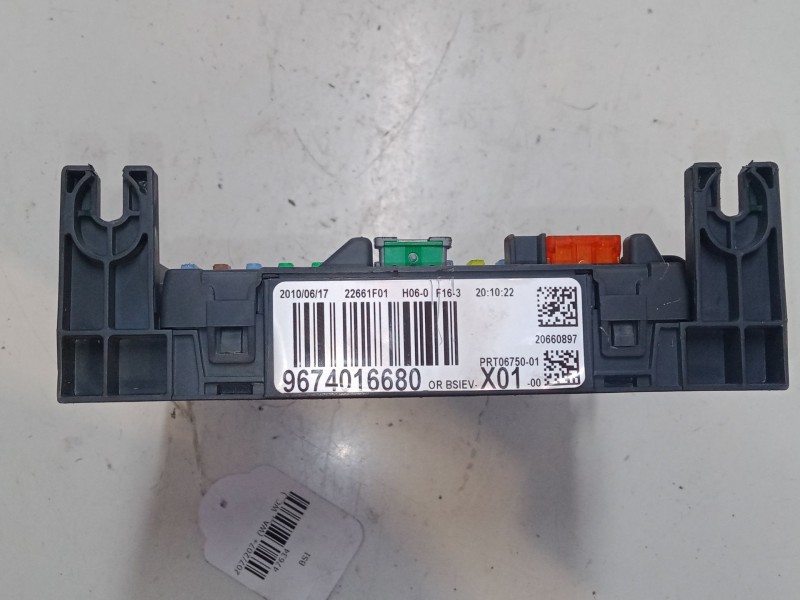 Recambio de bsi para peugeot 207/207+ (wa_, wc_) 1.4 referencia OEM IAM 9674016680   Recambio de bsi para peugeot 207/207+ (wa_, wc_) 1.4 referencia OEM IAM 9674016680