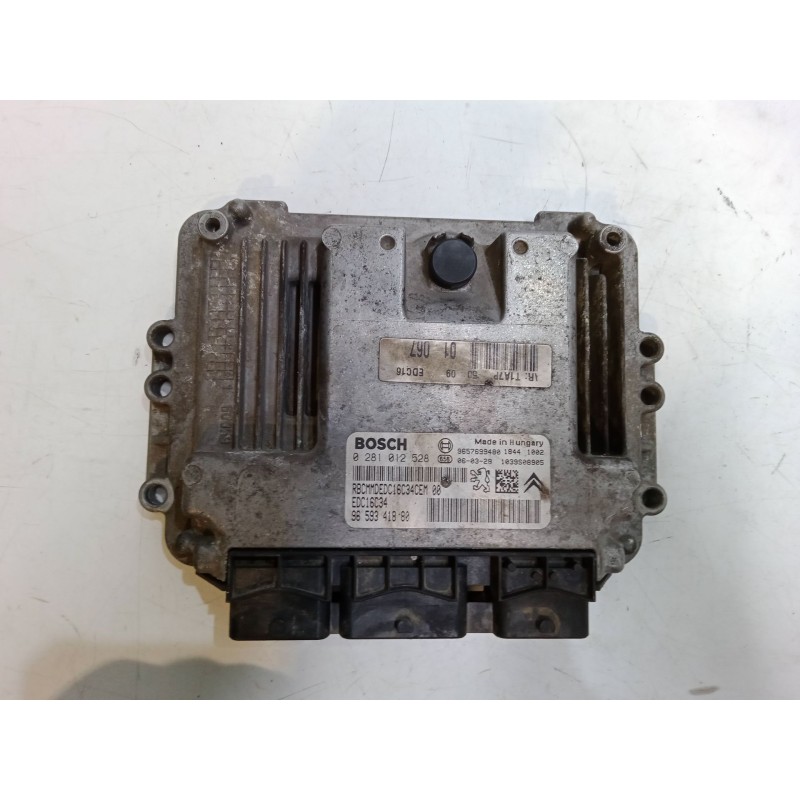 Recambio de centralita motor uce para peugeot 206 hatchback (2a/c) 1.4 hdi eco 70 referencia OEM IAM 9659341880 EDC16C34 0281012