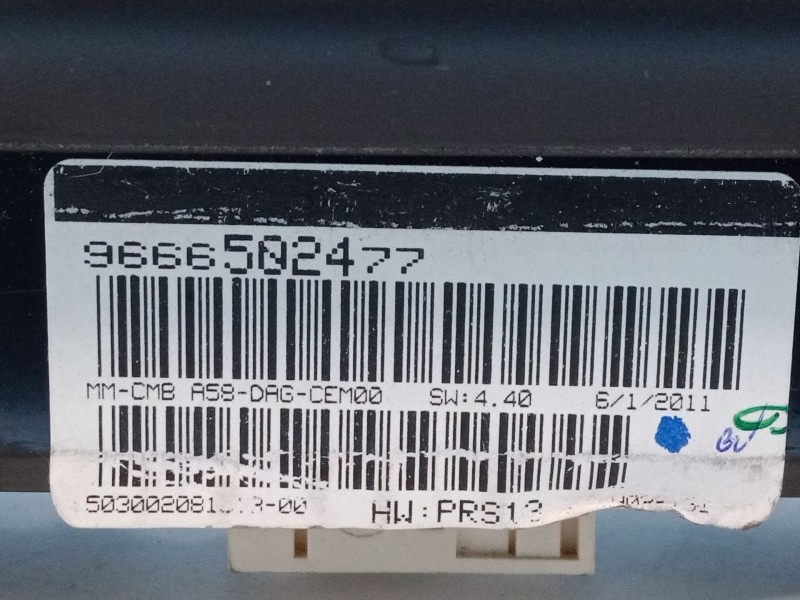 Recambio de cuadro instrumentos para citroën c3 picasso (sh_) 1.4 vti 95 referencia OEM IAM   