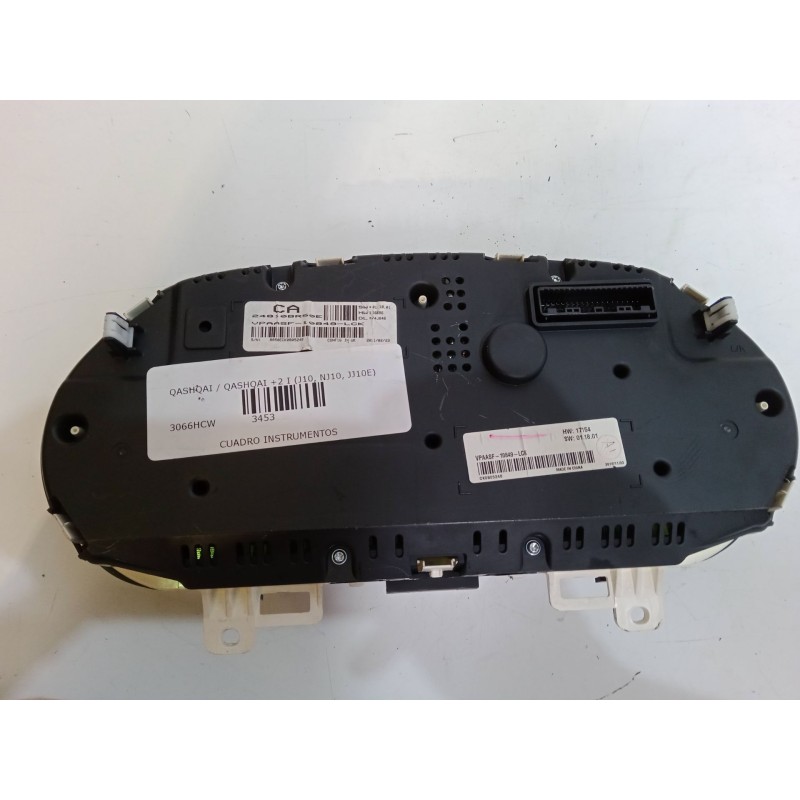 Recambio de cuadro instrumentos para nissan qashqai / qashqai +2 i (j10, nj10, jj10e) 1.5 dci referencia OEM IAM 24810BR50E  VPA