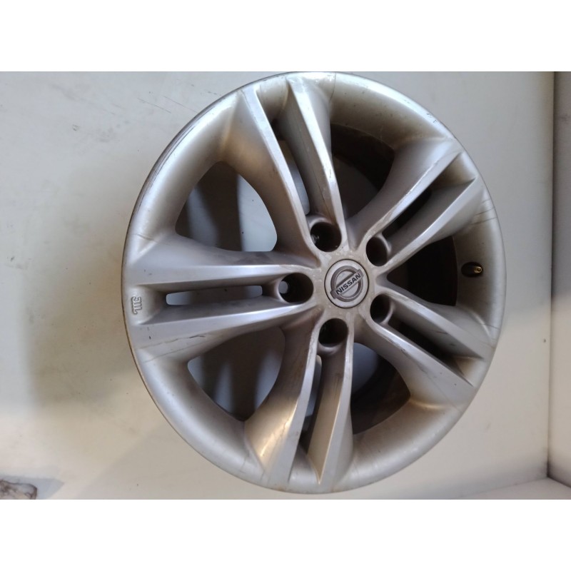 Recambio de llanta aluminio 17´´ para nissan qashqai / qashqai +2 i (j10, nj10, jj10e) 1.5 dci referencia OEM IAM L65JX17ET40  