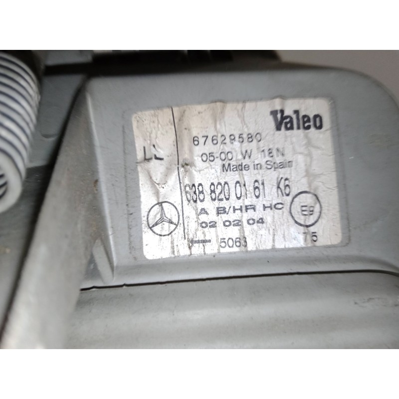 Recambio de faro derecho para mercedes-benz vito furgoneta (w638) 108 cdi 2.2 (638.094) referencia OEM IAM   