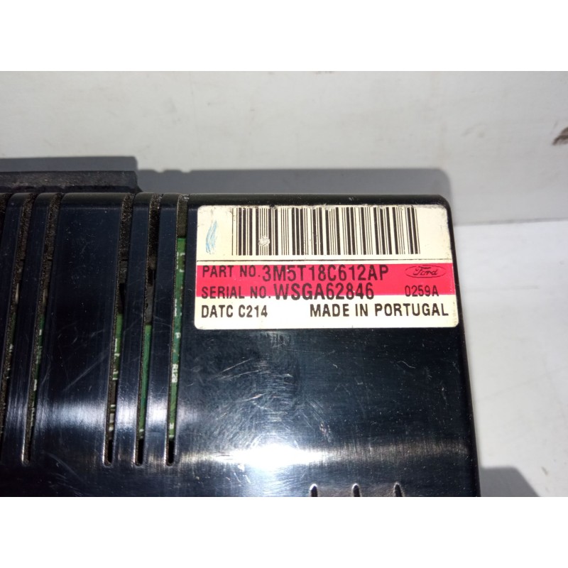 Recambio de mando calefaccion / a/a para ford focus ii (da_, hcp, dp) 1.6 tdci referencia OEM IAM 3M5T18C612AP   Recambio de mando calefaccion / a/a para ford focus ii (da_, hcp, dp) 1.6 tdci referencia OEM IAM 3M5T18C612AP