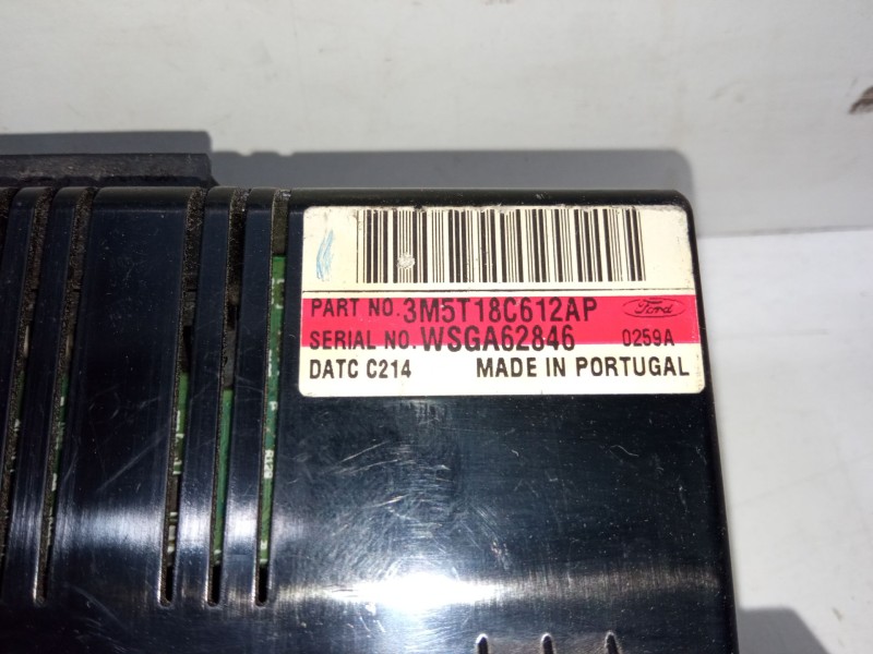 Recambio de mando calefaccion / a/a para ford focus ii (da_, hcp, dp) 1.6 tdci referencia OEM IAM 3M5T18C612AP   Recambio de mando calefaccion / a/a para ford focus ii (da_, hcp, dp) 1.6 tdci referencia OEM IAM 3M5T18C612AP