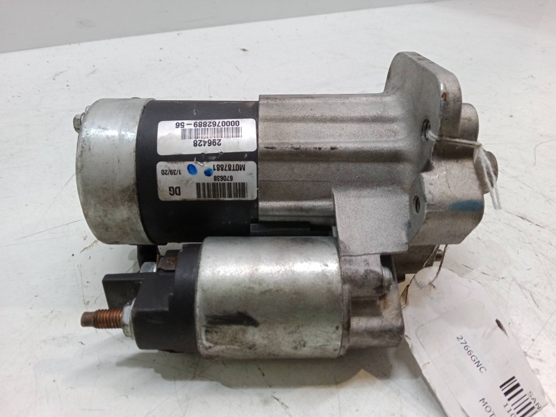 Recambio de motor arranque para dacia sandero 1.5 dci referencia OEM IAM 670638  M0T87881
