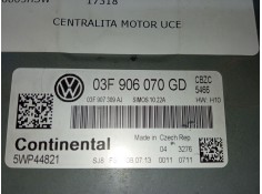 Recambio de centralita motor uce para volkswagen polo v (6r1, 6c1) 1.2 tsi referencia OEM IAM 03F906070GD  