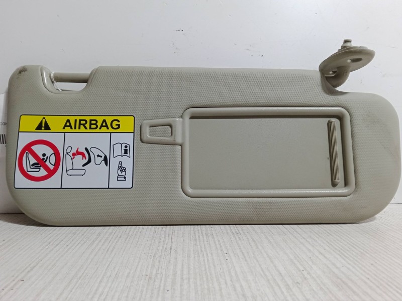 Recambio de parasol derecho para kia carens iv 1.6 gdi referencia OEM IAM    Recambio de parasol derecho para kia carens iv 1.6 gdi referencia OEM IAM